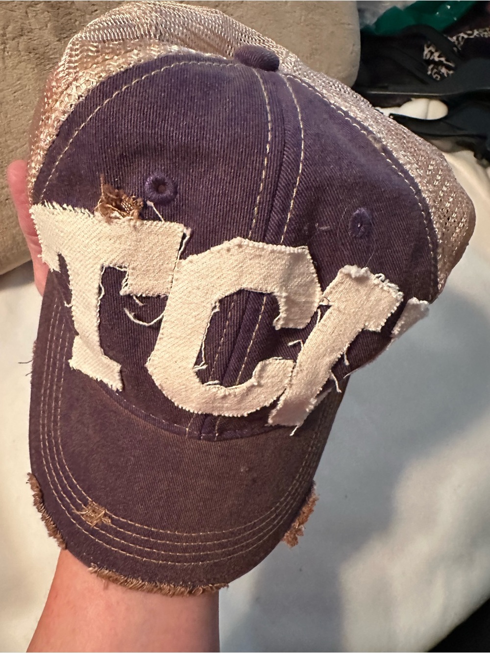 TCU baseball hat